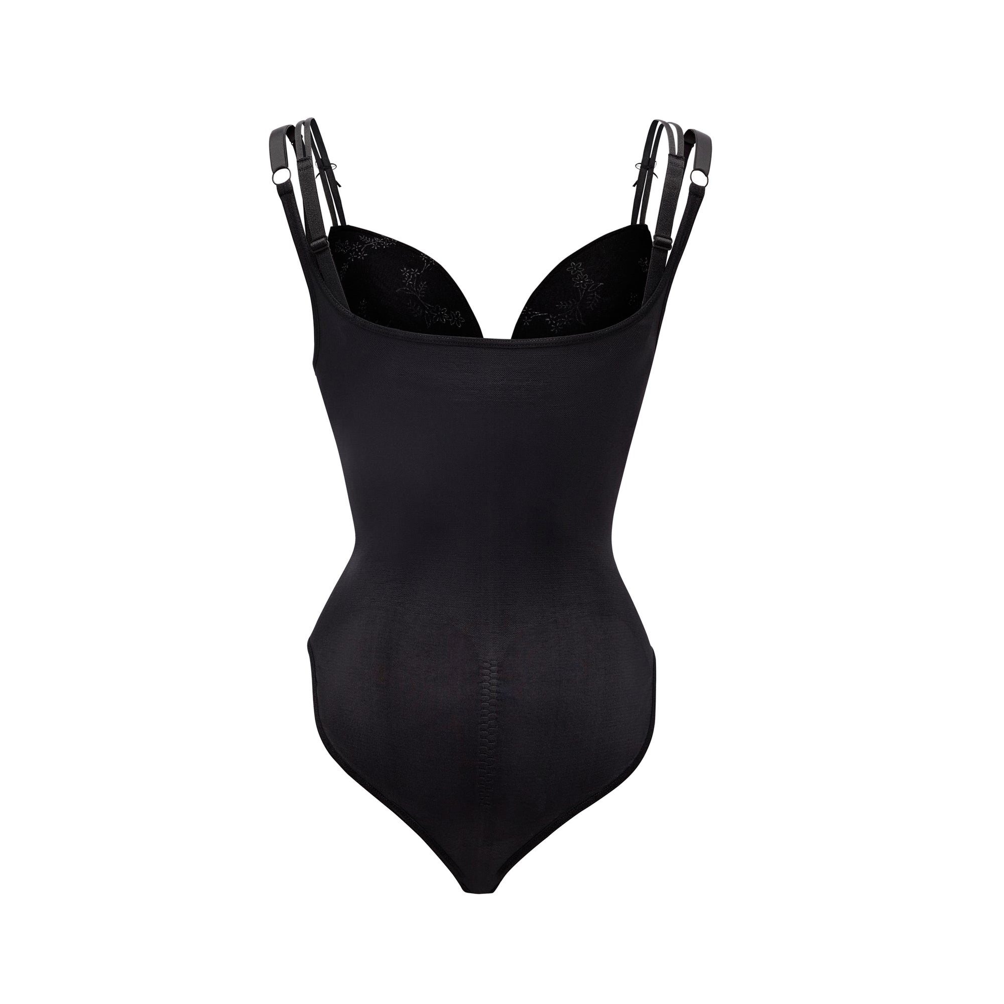 Black Second Skin Under Bust Body