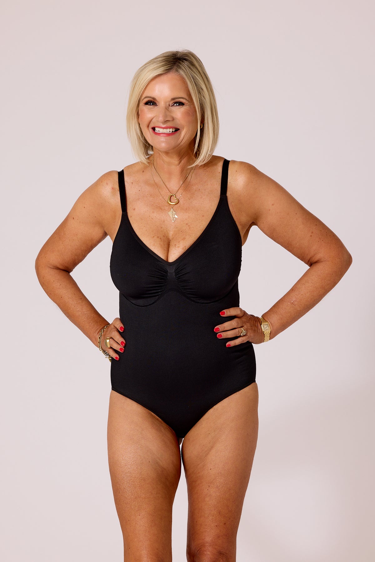 NEW! Next Generation Second Skin Thong Body – Black