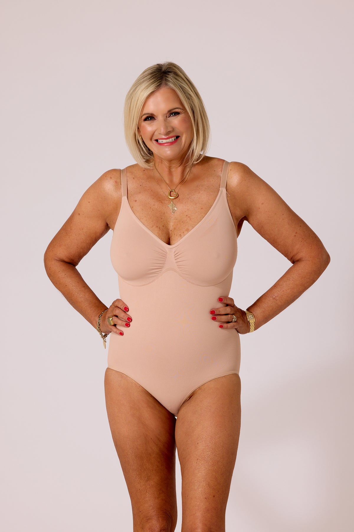 NEW! Next Generation Second Skin Thong Body – Nude